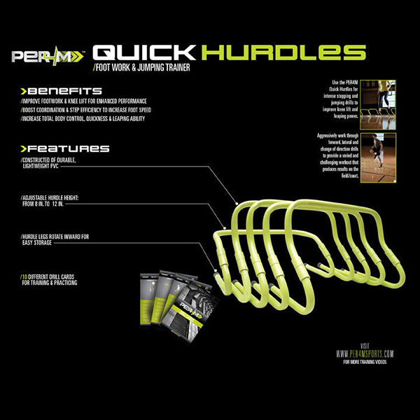 картинка Набор барьеров PER4M Quick Hurdles от магазина K4SPEED