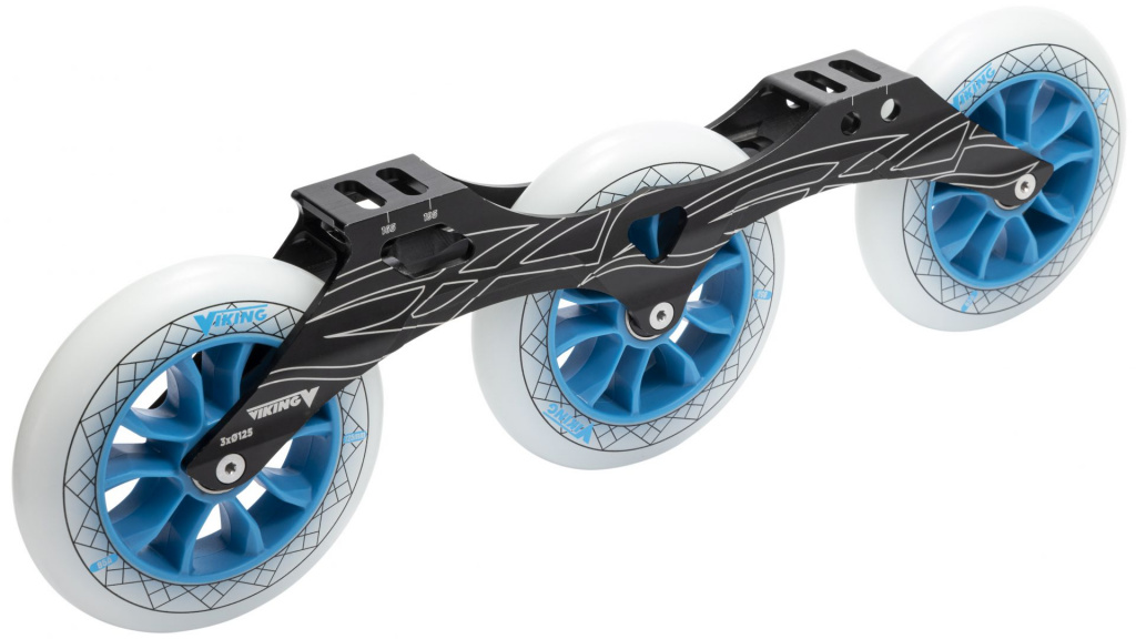 картинка Роликовая рама Viking 3x125 от магазина K4SPEED
